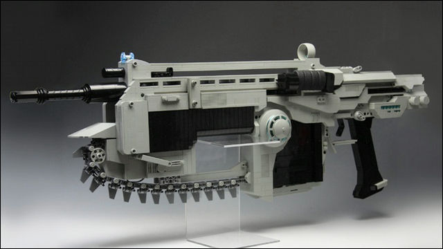 レゴには見えないくらい完璧  Gears Of War ランサーアサルトライフル