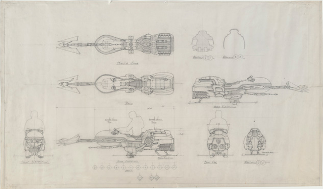 「スター・ウォーズ」シリーズに登場するドロイドや兵器などの設計図集「Star Wars: The Blueprints」が限定発売
