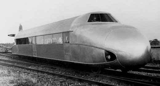 80年前の 新幹線 プロペラ推進式の超高速鉄道 シーネンツェッペリン Dna