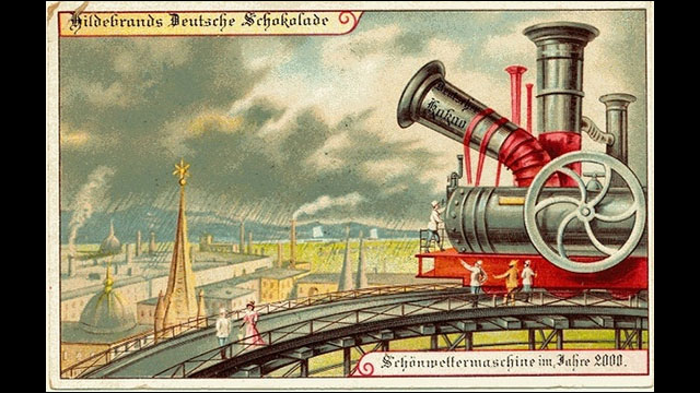 1900年頃にドイツが想像した00年の未来予測イラスト12枚 Dna