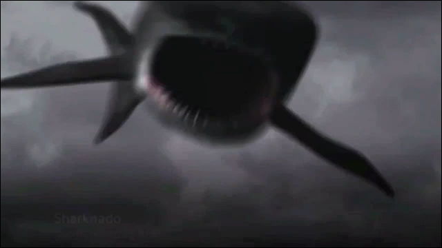 閲覧注意 サメを巻き込んだ竜巻が街を襲う超ホラーな映画 Sharknado 予告編 Dna