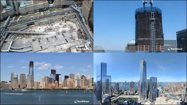 ニューヨーク復活の象徴「One World Trade Center」の建築の様子を2004 