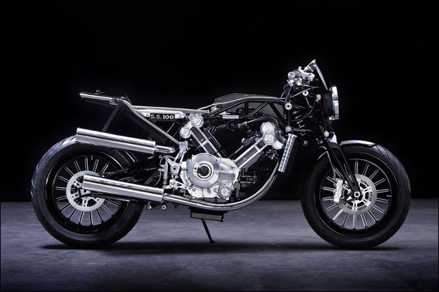 世界でもっとも美しいバイク ブラフ シューペリア Ss100 が超現代的なスタイリングで復活 Dna