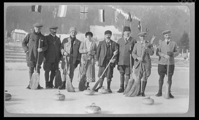 1924年に開催された第1回冬季オリンピック大会（フランス・シャモニーオリンピック）のモノクロ写真いろいろ