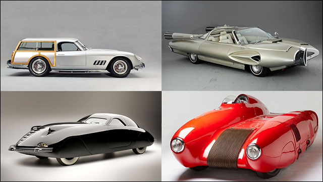 30年代から現代までの超未来思考でデザインされた素敵なコンセプトカー
