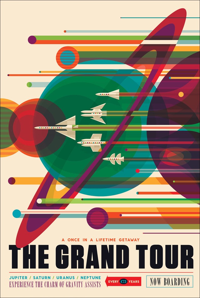NASAが想像する宇宙旅行のポスター・シリーズ「Vions of the Future」 - DNA