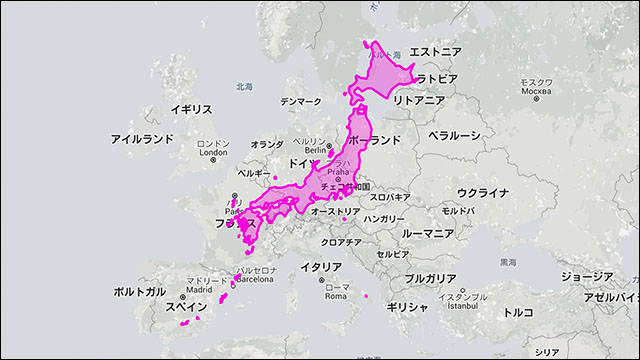 実際に動かして国の大きさを比較出来る世界地図 The True Size Of Dna
