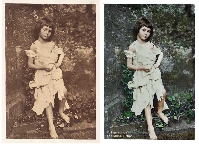 不思議の国のアリスの作者ルイス キャロルが撮影した少女たちの写真 Dna