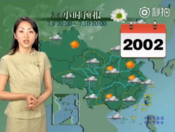 22年間ほとんど歳をとらない中国のお天気お姉さんに世界が驚愕