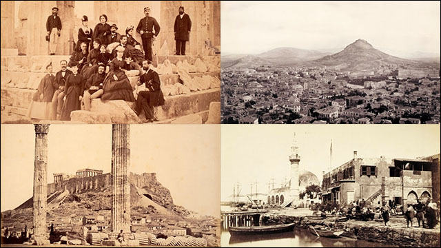 19世紀に撮影されたギリシャの古代遺跡や街並みの貴重なモノクロ写真 Dna