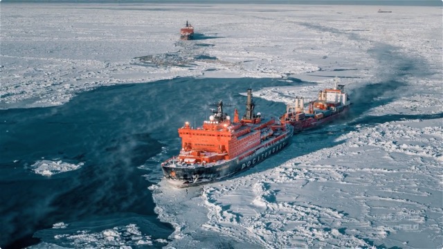 真冬の北極海を突き進むロシア原子力砕氷船の日常を切り取った「The Icebreaker」