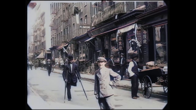 1911年のニューヨークを撮影したモノクロ映像を4k 60fpsの超高画質でカラー復元 Dna