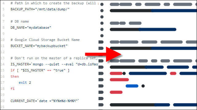 プログラムコード風のイラストを実際のコードから生成してくれるジェネレータ Faux Code Generator Dna