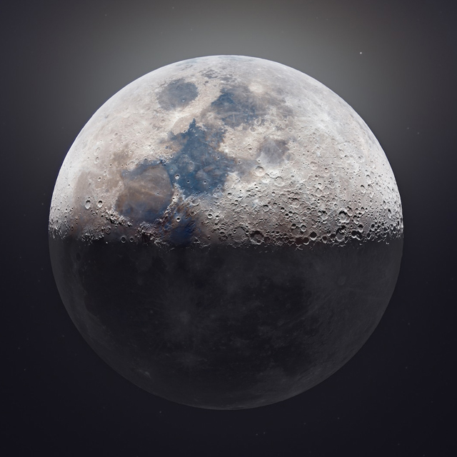 2万4000枚の写真から作られた85メガピクセルの月の写真が超高解像度ですごい Dna