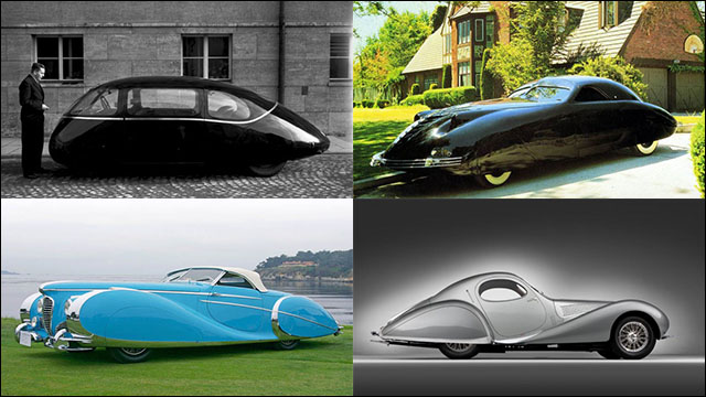 アール デコ全盛時代に一世を風靡したレトロフューチャーな流線型の自動車12選 Dna