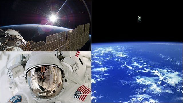 NASAが映画「ゼロ・グラビティ」をなぞって宇宙で撮影した写真を集めたシリーズ「Gravity」を大公開 - DNA